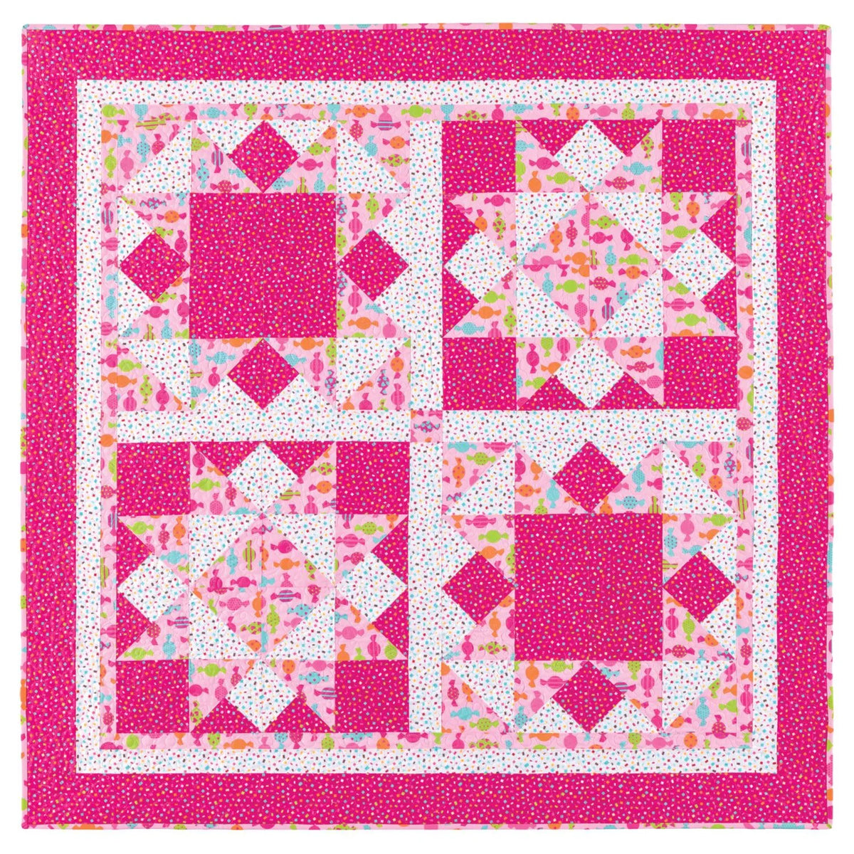 GO! Half Square Triangle-4 1/2" Finished Square Die - additional product image