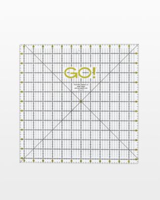 GO! Quilting Ruler - 12 1/2" x 12 1/2"