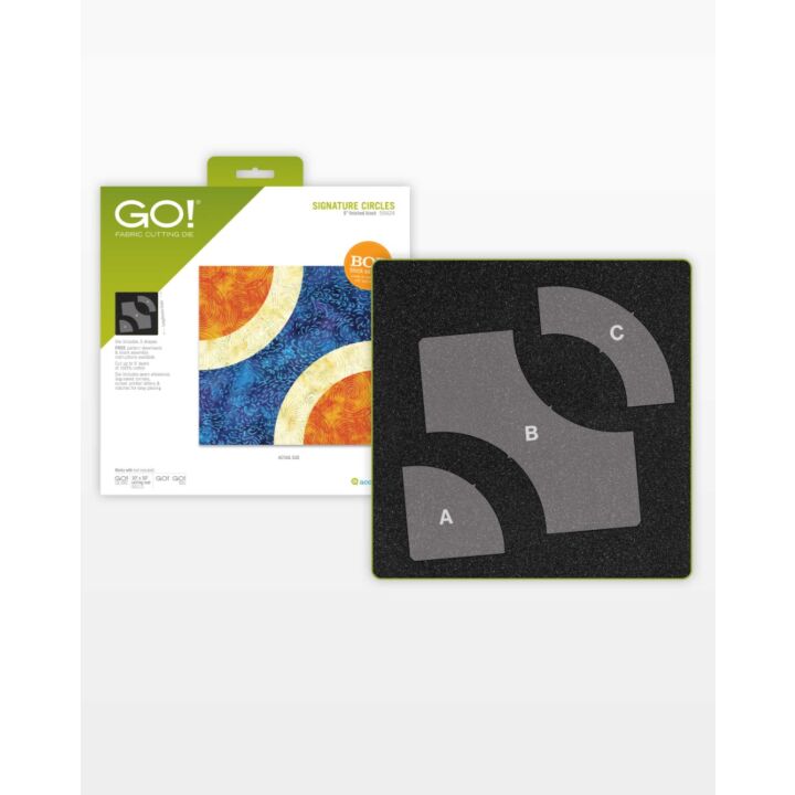 AccuQuilt GO! Signature Circles-6" Finished Die - item '55624