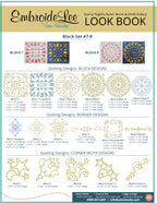 Westalee Design Starry Night 4pc Star Template Block Set 4