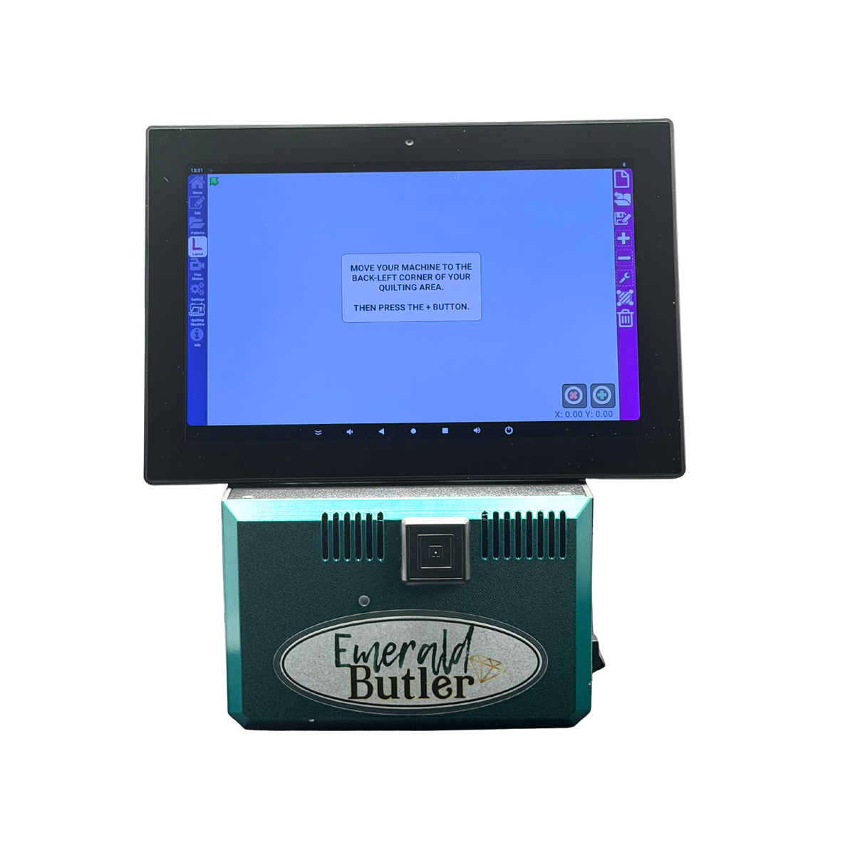 Butler Emerald Edition Quilting Robotics with 10" EPC Display For Mid & Long Arm Quilting Machines – additional product view 6