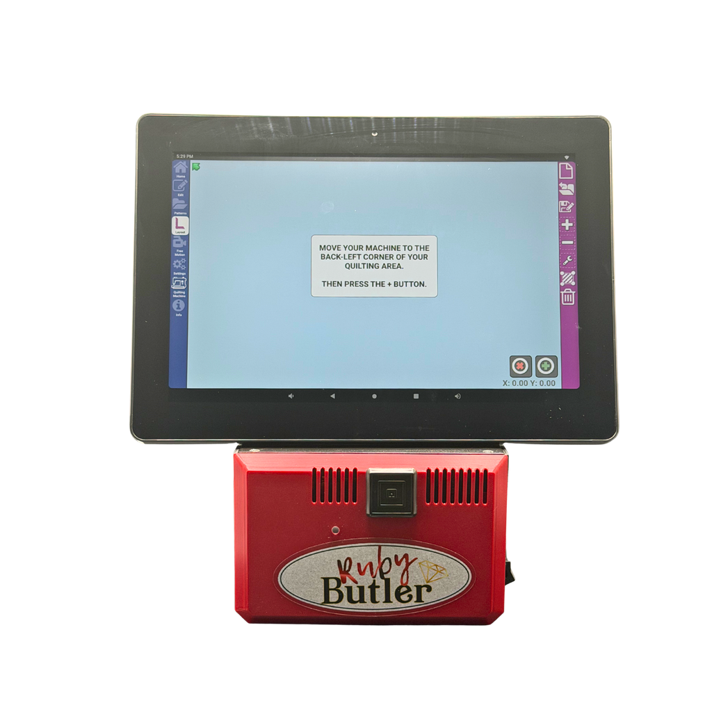 Butler Ruby Edition Quilting Robotics with 12" EPC Display For Mid & Long Arm Quilting Machines – additional product view 5