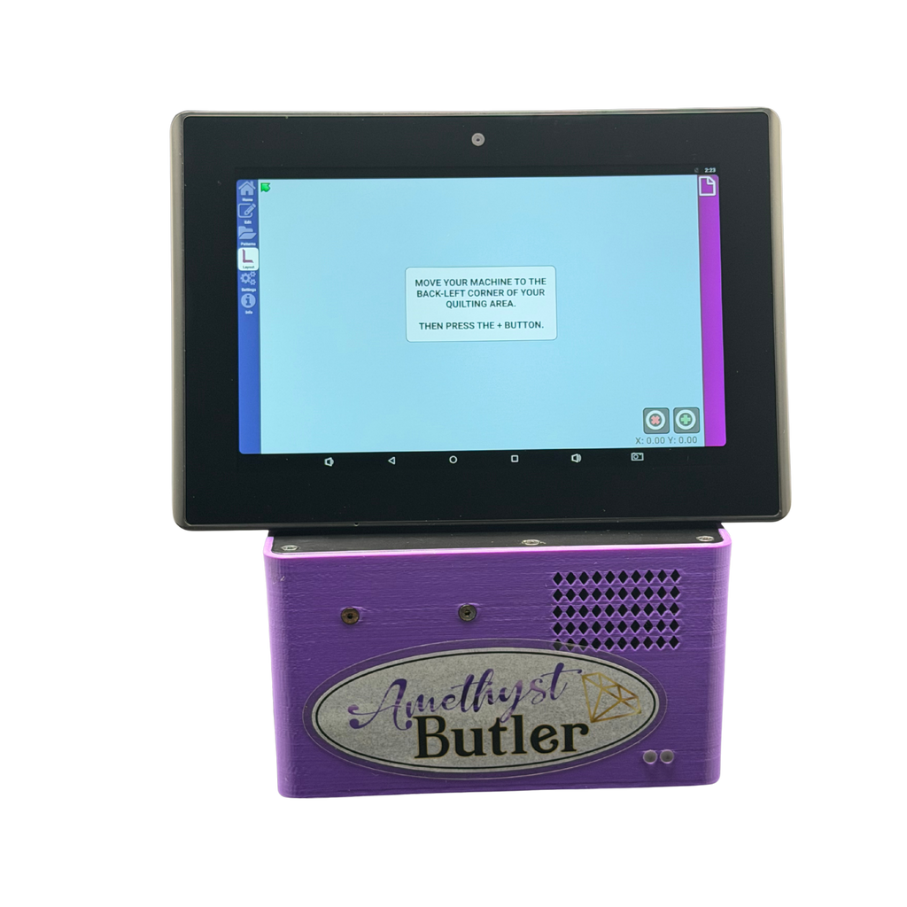 Butler Amethyst Entry-Level Quilting Robotics with 8" EPC Display For Mid Size Long Arm Quilting Machines – additional product view 3