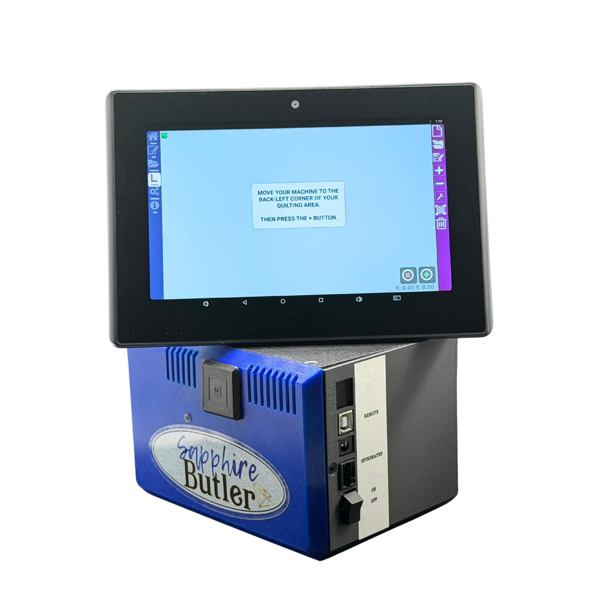 Butler Sapphire Edition Quilting Robotics with 8" EPC Display For Mid & Long Arm Quilting Machines – additional product view 4