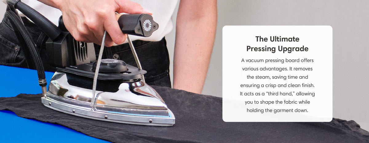 Reliable vacuum pressing-table detail