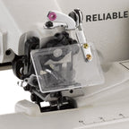 Clear needle eye guard on Reliable Maestro 600SB