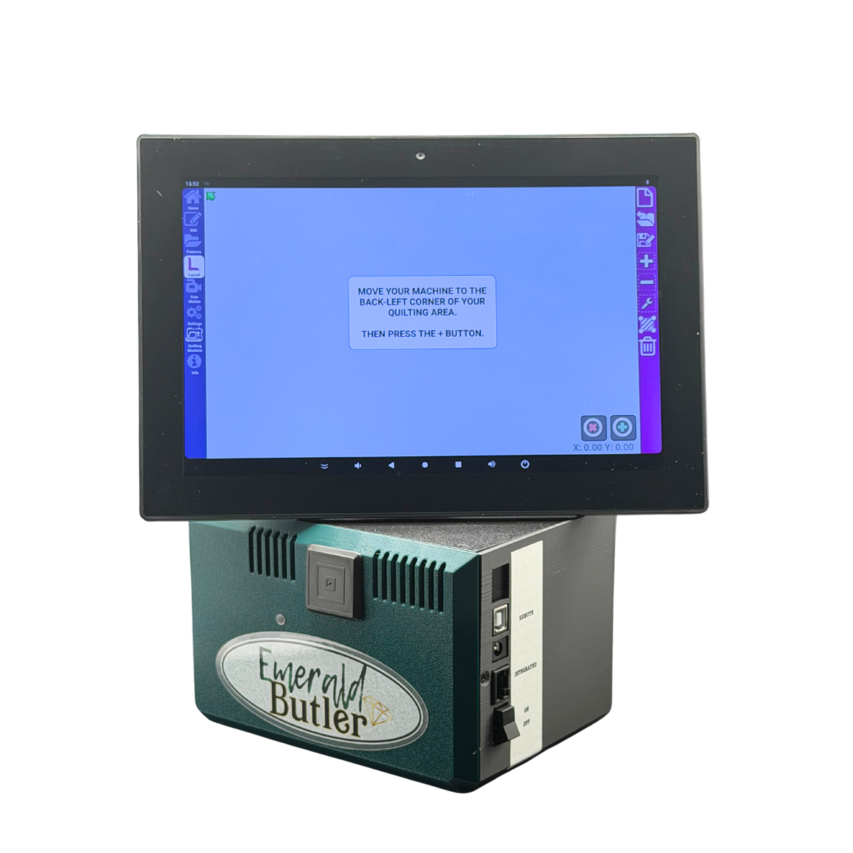 Butler Emerald Edition Quilting Robotics with 10" EPC Display For Mid & Long Arm Quilting Machines – additional product view 7