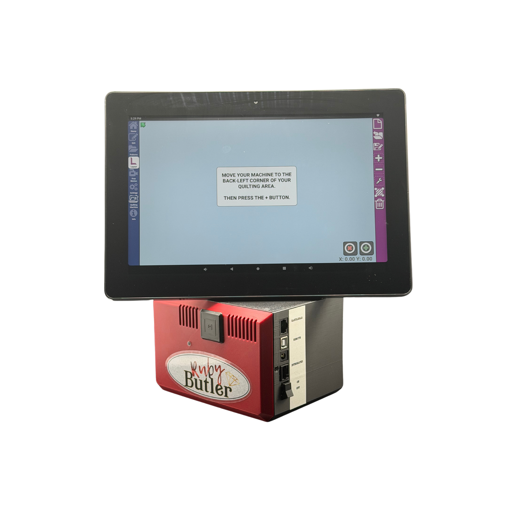 Butler Ruby Edition Quilting Robotics with 12" EPC Display For Mid & Long Arm Quilting Machines – additional product view 4