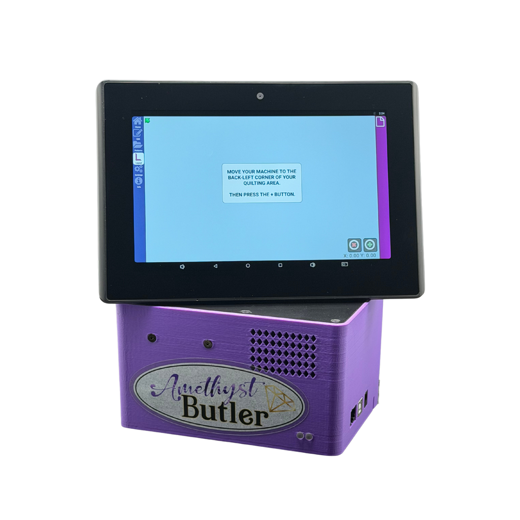 Butler Amethyst Entry-Level Quilting Robotics with 8" EPC Display For Mid Size Long Arm Quilting Machines – additional product view 4