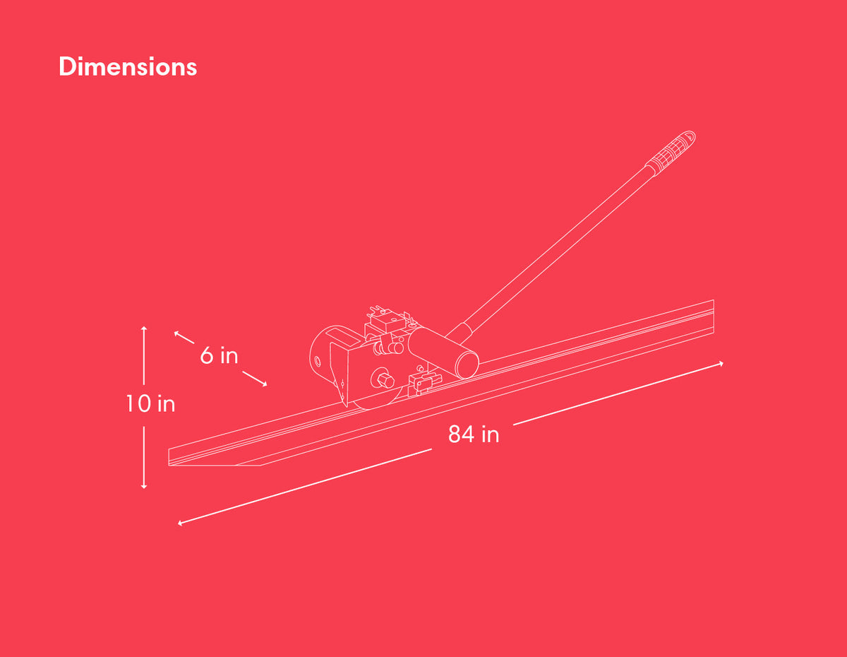 Reliable 7000FE telescopic handle and cutting head