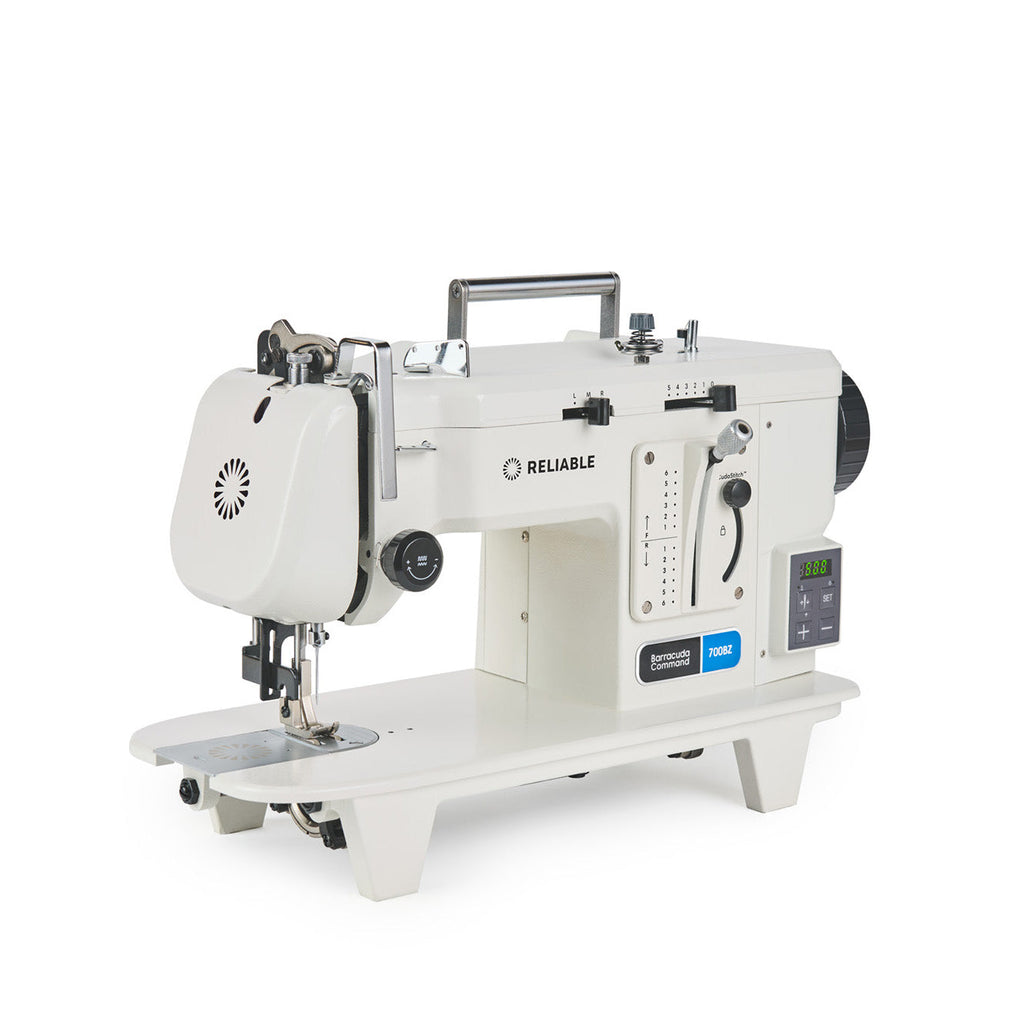 Reliable Barracuda Command 700BZ portable zigzag walking-foot sewing machine