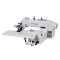 Reliable 7220DB drapery blind stitch industrial sewing machine, complete setup