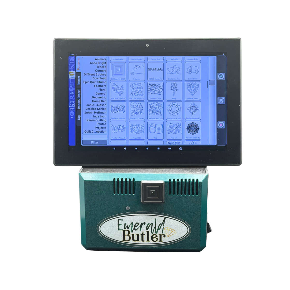 Butler Emerald Edition Quilting Robotics with 10" EPC Display For Mid & Long Arm Quilting Machines – additional product view 13