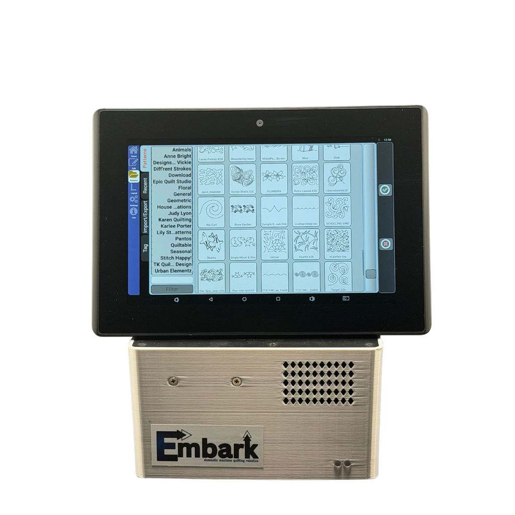 Butler Embark Edition Quilting Robotics with 8" EPC Display For your Home Sewing Machine – additional product view 6