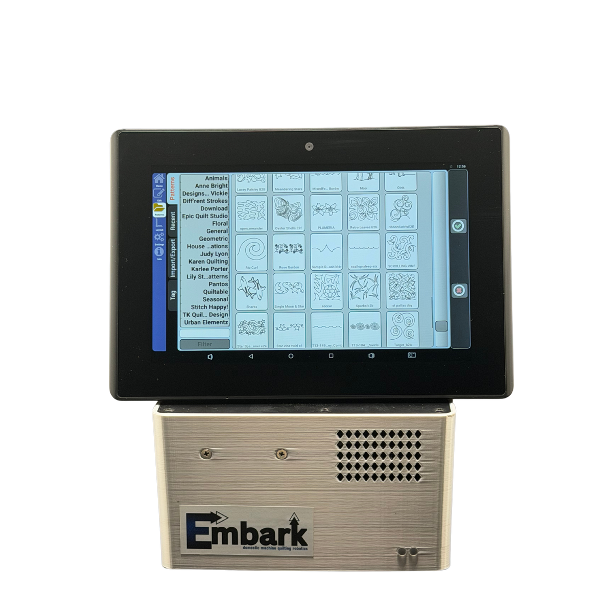 Butler Embark Edition Quilting Robotics with 8" EPC Display For your Home Sewing Machine – additional product view 6
