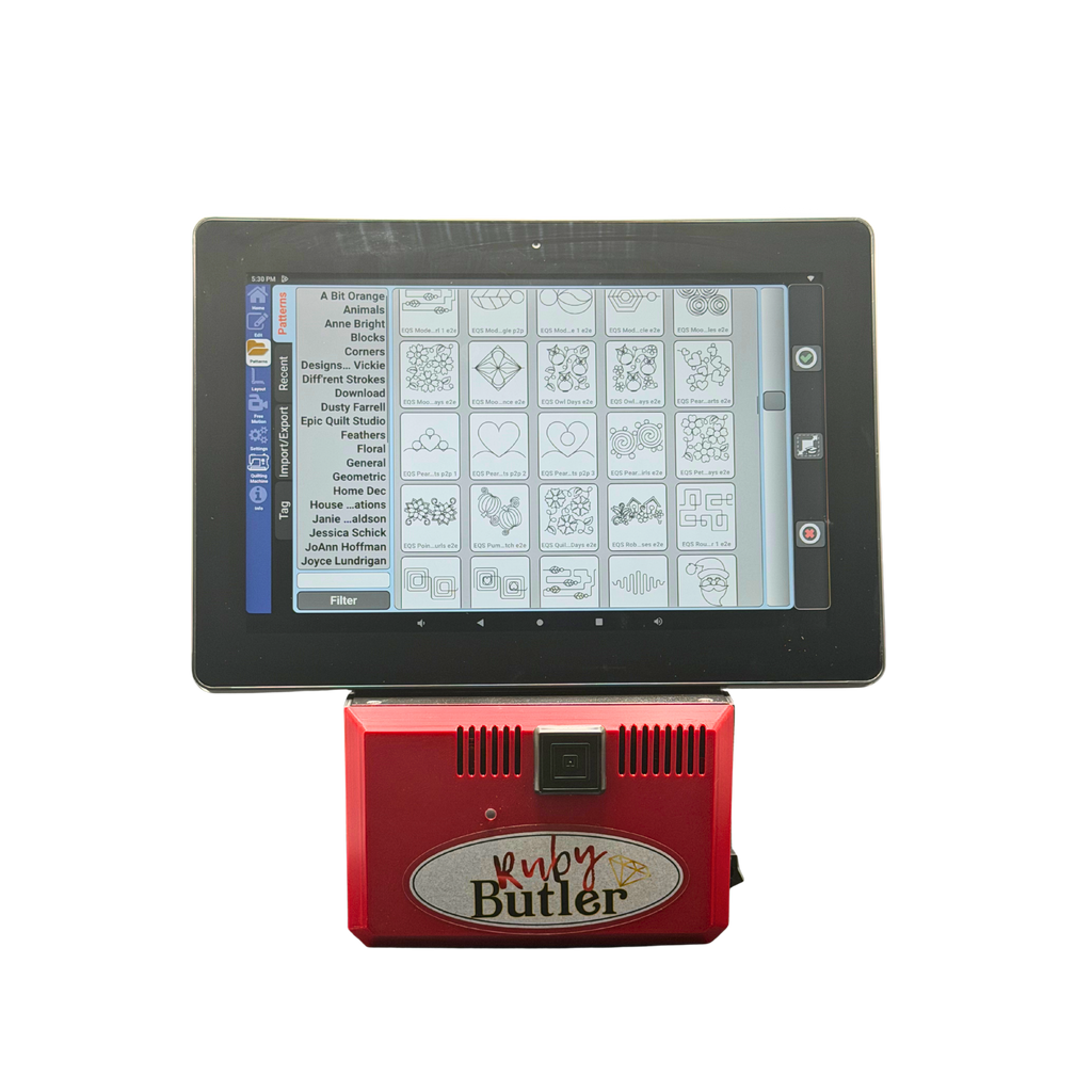 Butler Ruby Edition Quilting Robotics with 12" EPC Display For Mid & Long Arm Quilting Machines – additional product view 11