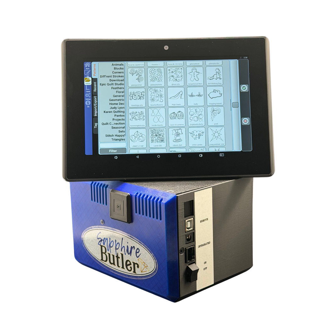Butler Sapphire Edition Quilting Robotics with 8" EPC Display For Mid & Long Arm Quilting Machines – additional product view 12