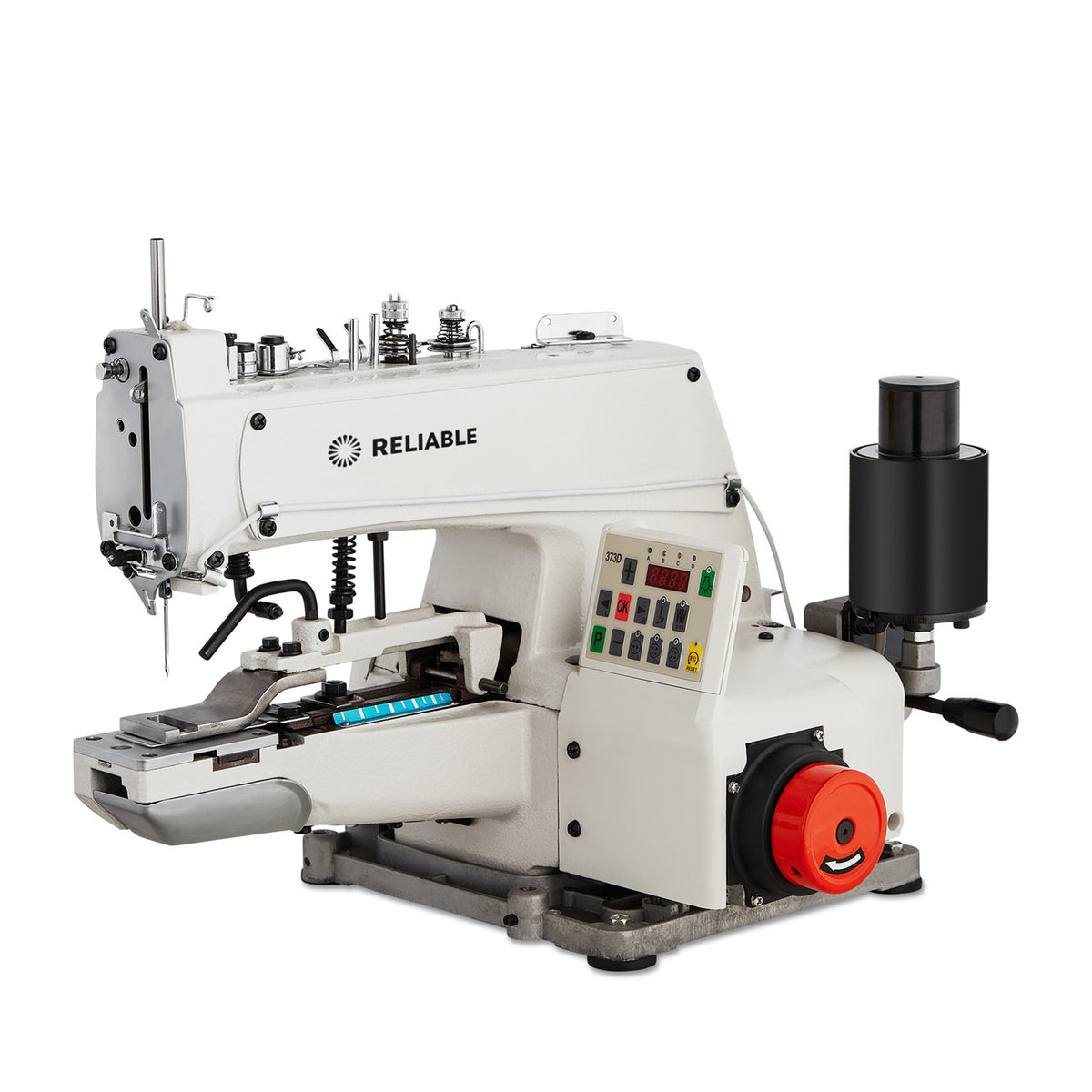 Reliable 8100DT direct-drive industrial drapery tacker