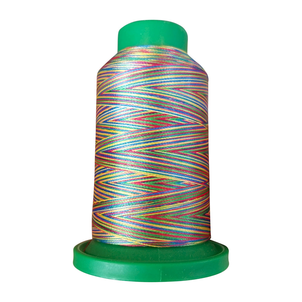 Isacord 9937 Carnival variegated 1,000m embroidery thread spool
