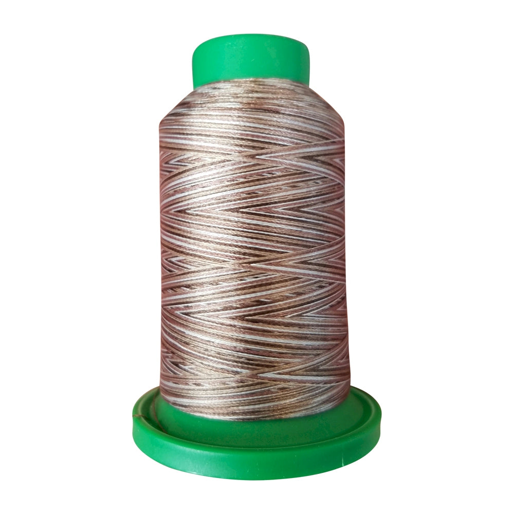 Isacord 9927 Mochalatte variegated 1,000m embroidery thread spool