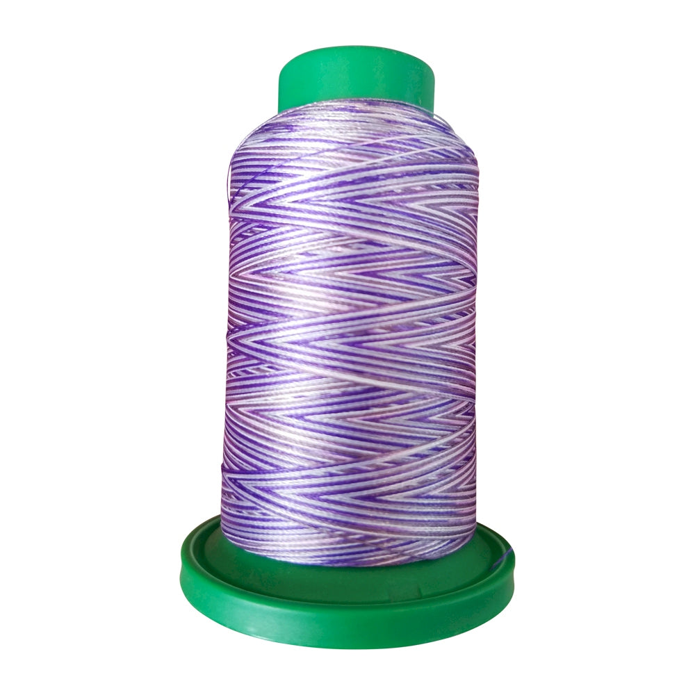 Isacord 9921 Grape Crush variegated 1,000m embroidery thread spool