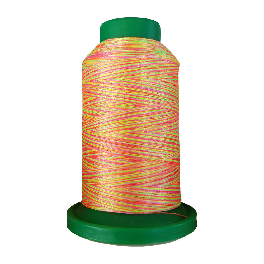 Isacord 9914 Neon Brights variegated 1,000m embroidery thread spool