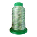 Isacord 9805 Shades of Grass variegated 1,000m embroidery thread spool