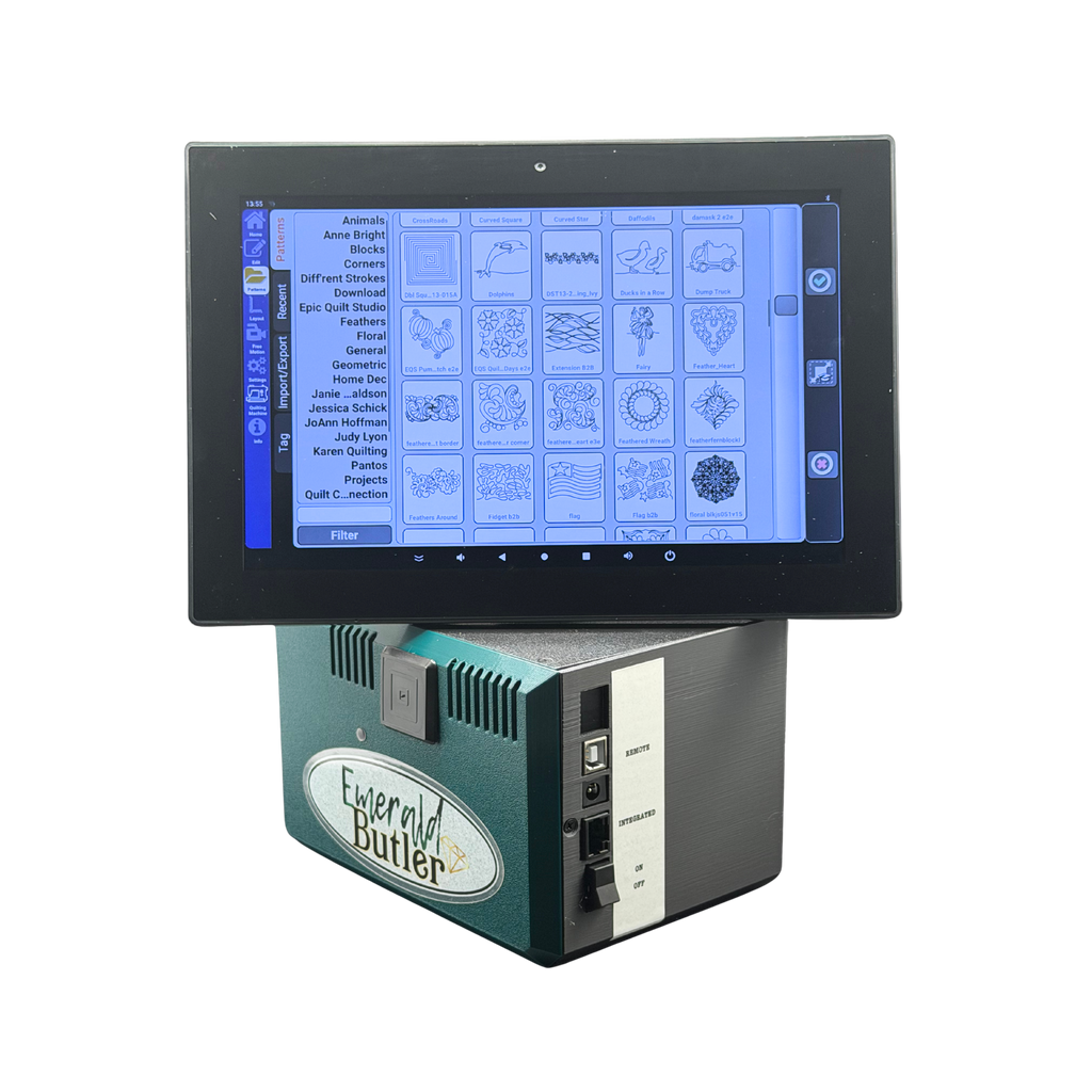 Butler Emerald Edition Quilting Robotics with 10" EPC Display For Mid & Long Arm Quilting Machines – additional product view 12