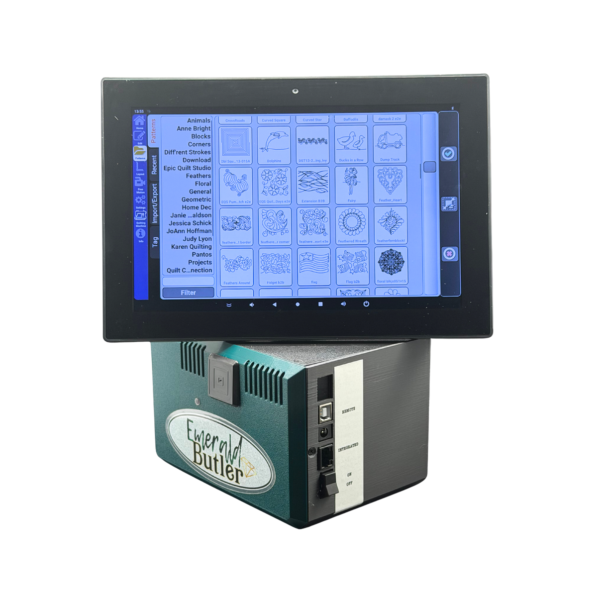 Butler Emerald Edition Quilting Robotics with 10" EPC Display For Mid & Long Arm Quilting Machines – additional product view 12
