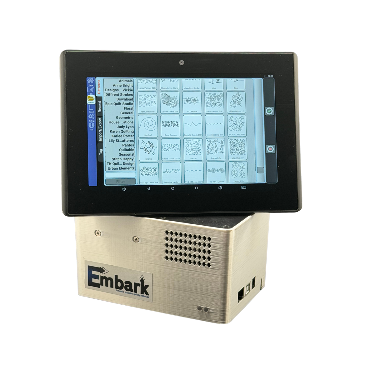 Butler Embark Edition Quilting Robotics with 8" EPC Display For your Home Sewing Machine – additional product view 12