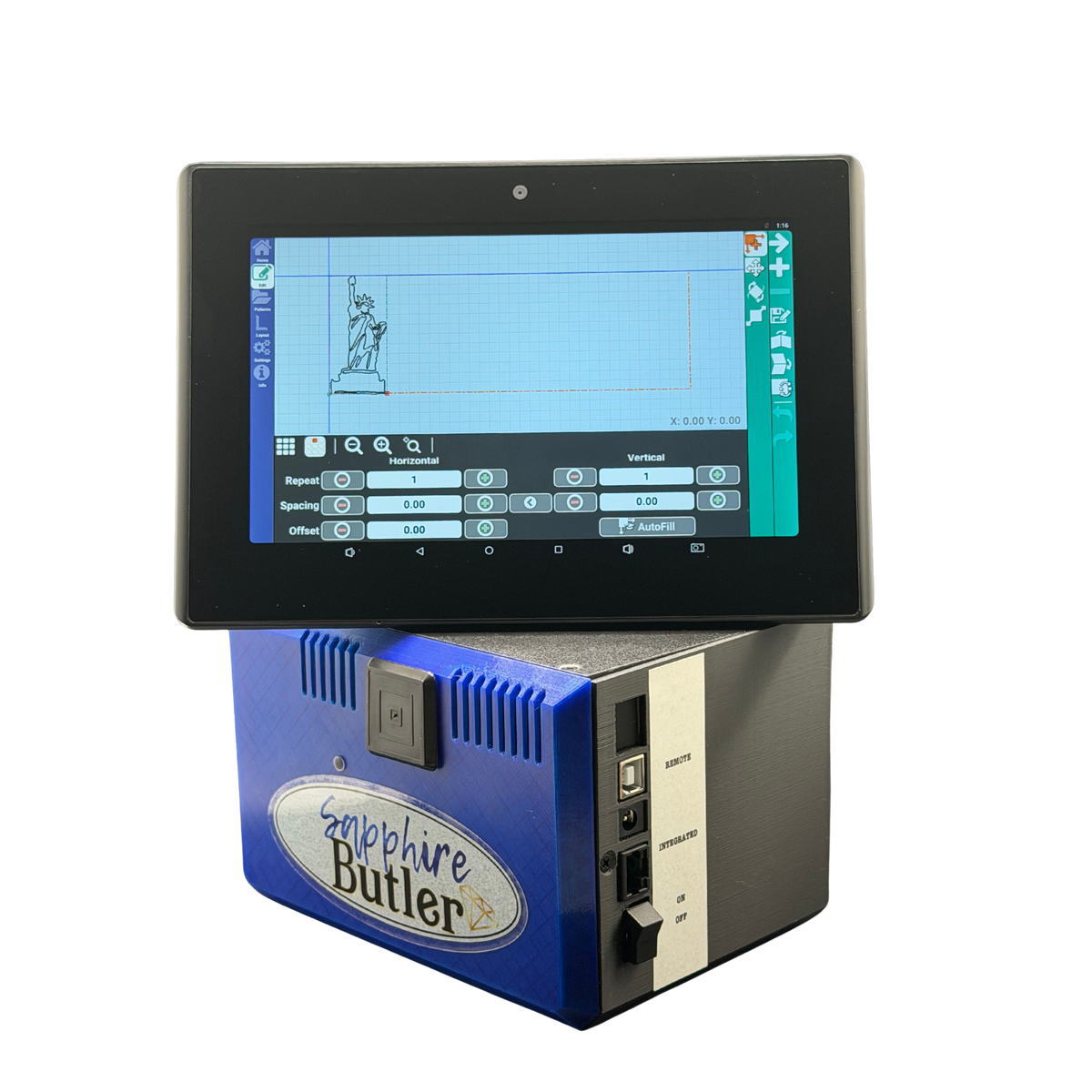 Butler Sapphire Edition Quilting Robotics with 8" EPC Display For Mid & Long Arm Quilting Machines – additional product view 11