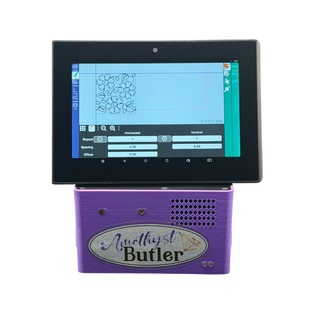Butler Amethyst Entry-Level Quilting Robotics with 8" EPC Display For Mid Size Long Arm Quilting Machines – additional product view 5
