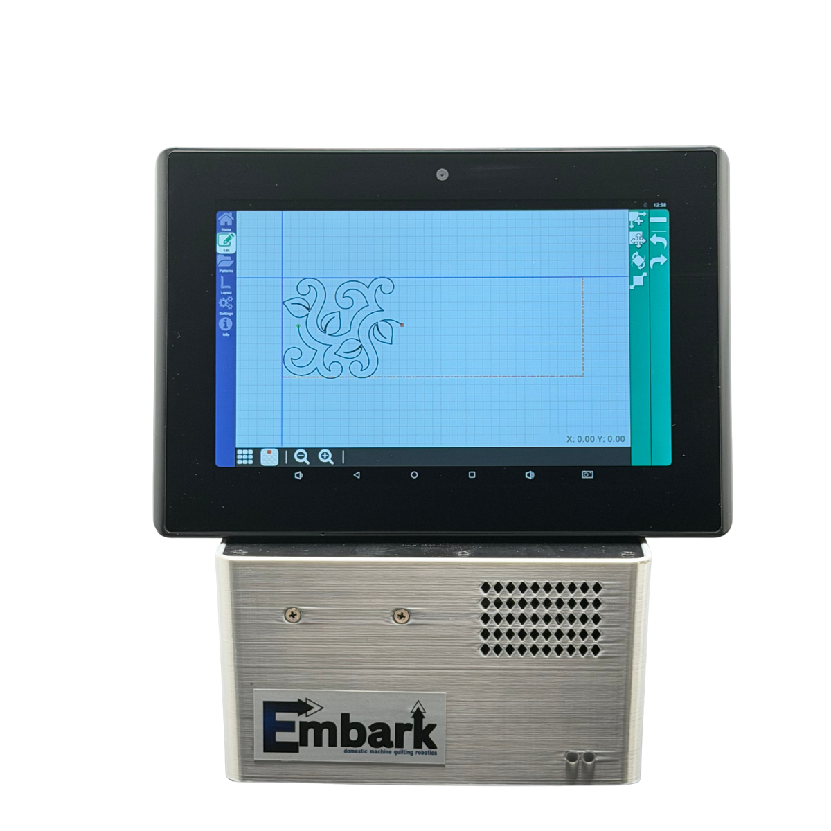 Butler Embark Edition Quilting Robotics with 8" EPC Display For your Home Sewing Machine – additional product view 14