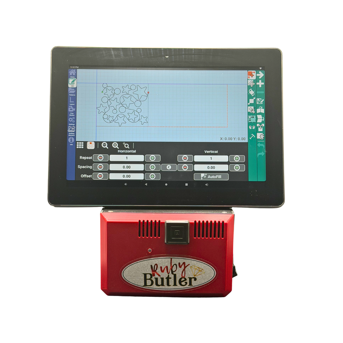 Butler Ruby Edition Quilting Robotics with 12" EPC Display For Mid & Long Arm Quilting Machines – additional product view 13
