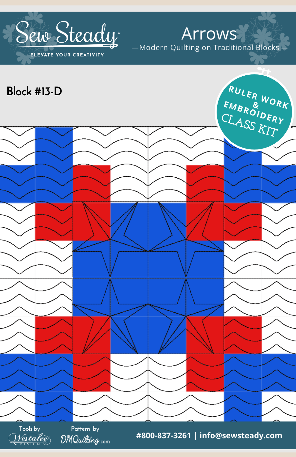 Arrow D Quilt Kit