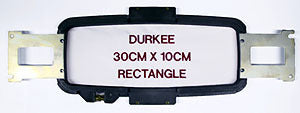 Durkee 11.75" x 4" Rectangular Hoop – Brother / Baby Lock Compatible product image