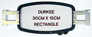 Durkee 11.75" x 6" Rectangular Hoop – Brother / Baby Lock Compatible product image