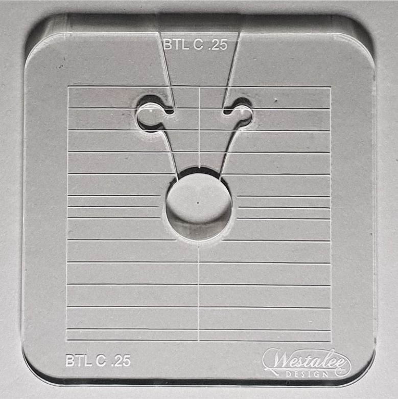 Westalee Design Between The Lines (5pc Set, 0.25″,0.5″,1″,1.5″,2″)