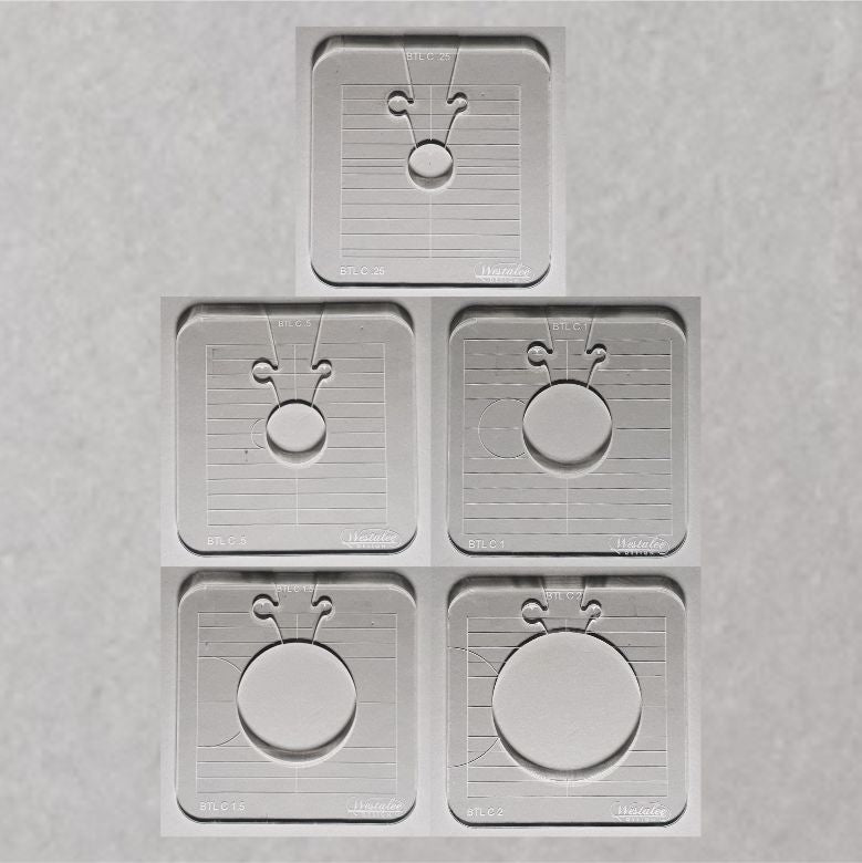 Westalee Design Between The Lines (5pc Set, 0.25″,0.5″,1″,1.5″,2″)