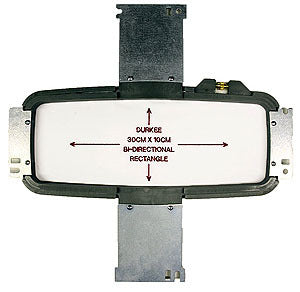 Durkee 30cm x 10cm Rectangular Hoop, 360 Needle Spacing, Tajima, Brother & Toyota Compatible product image
