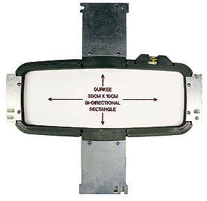 Durkee 11.75" X 4" (30cm x 10cm) Rectangular Bi-Directional Hoop, 400MM Needle Spacing, Meistergram Compatible product image