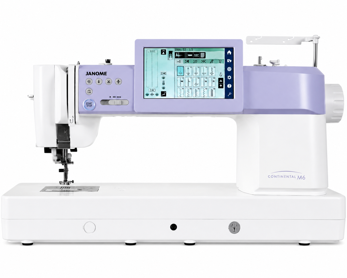 Janome Continental M6 Sewing and Quilting Machine (J-CM6)