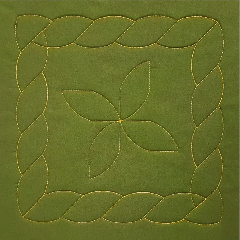 Westalee Design 0.75″ Continuous Rope and Echo Template