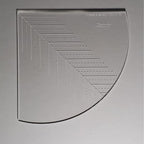 Westalee Design Corner Mark Circles Template Set 1- 2 Piece Set