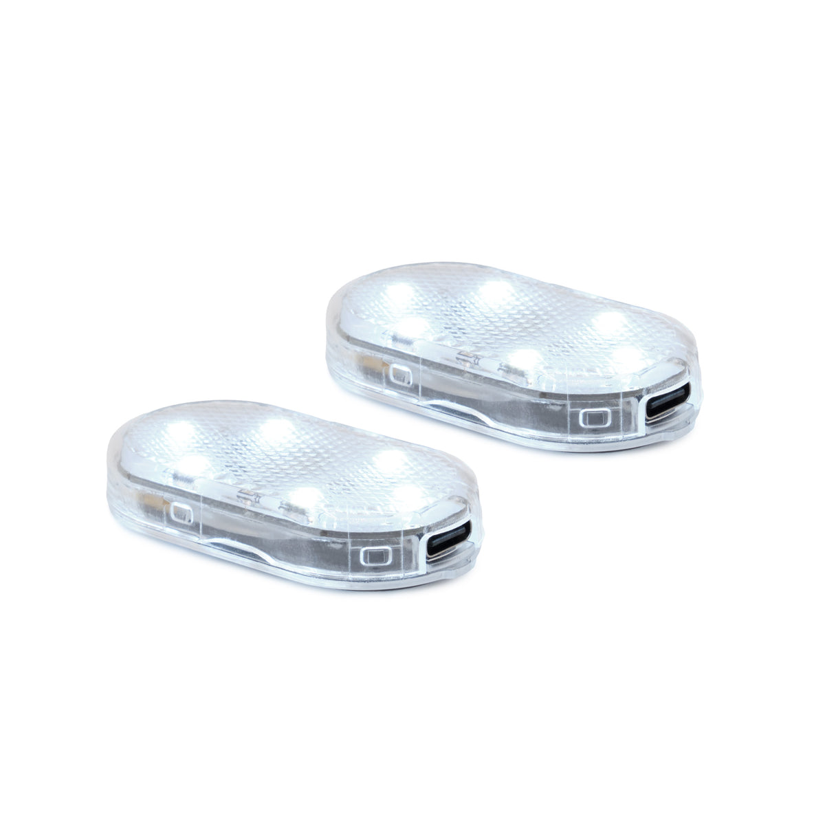 Two rechargeable CudaLight LED work lights