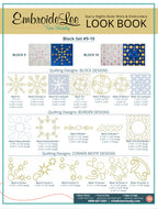 Westalee Design Starry Night 5pc Star Template Block Set 5