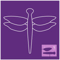 Designs to Di For Butterflies & Botanicals Dragonfly Template