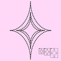 DM Quilting – Curvy Diamonds