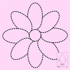 DM Quilting – Daisy Template