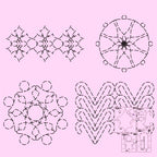 DMQuilting – Holiday Sampler Template Set 2